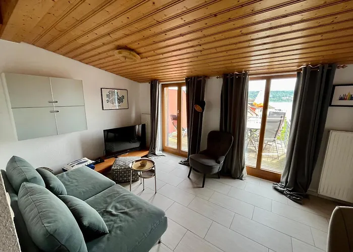 Ferienresidenz Seegarten - Mit Privatem Seezugang Und Hauseigenem Schwimmbad Appartement Bodman-Ludwigshafen